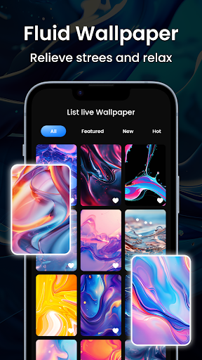 Magic Fluid Live Wallpapers 5D