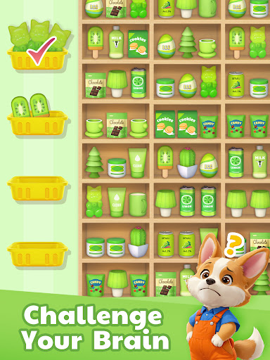 3D Goods Store: Sorting Games