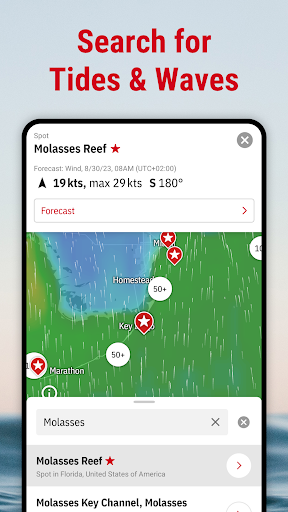 Windfinder: Wind & Weather map