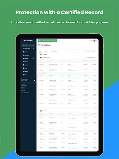 SupportPay: Split Expenses