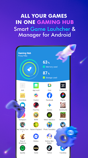 GAxHub Launcher - Game Manager