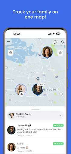 Family Nest: Private Locator