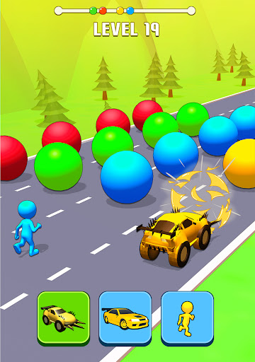 Shape Transform: Shifting Car