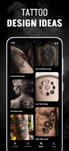 Tattoo AI - Tattoo Design