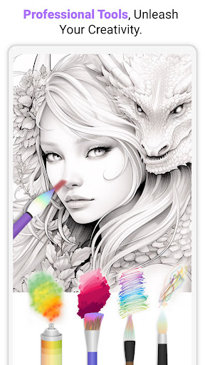 InColor: Coloring & Drawing