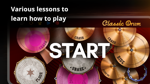 Classic Drum: play drums