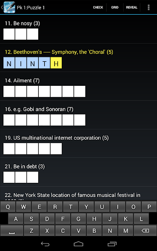 Crossword