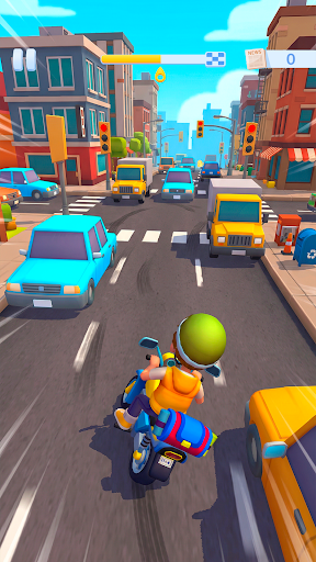 Paper Boy Race: Running game