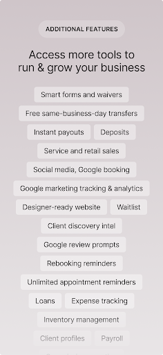 GlossGenius: Booking, Payments