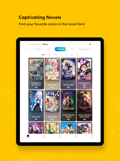 Tapas – Comics and Novels