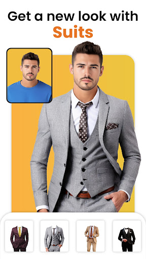 Smarty Men Jacket Photo Editor