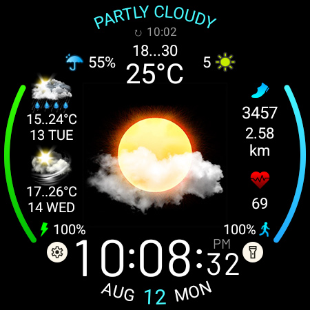 Weather watch face W5.5