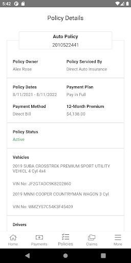 Direct Auto Insurance
