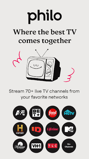 Philo: Shows, Movies, Live TV.