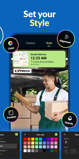 Timestamp Camera, Auto GPS Cam