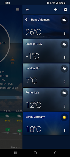 Weather Real-time Forecast