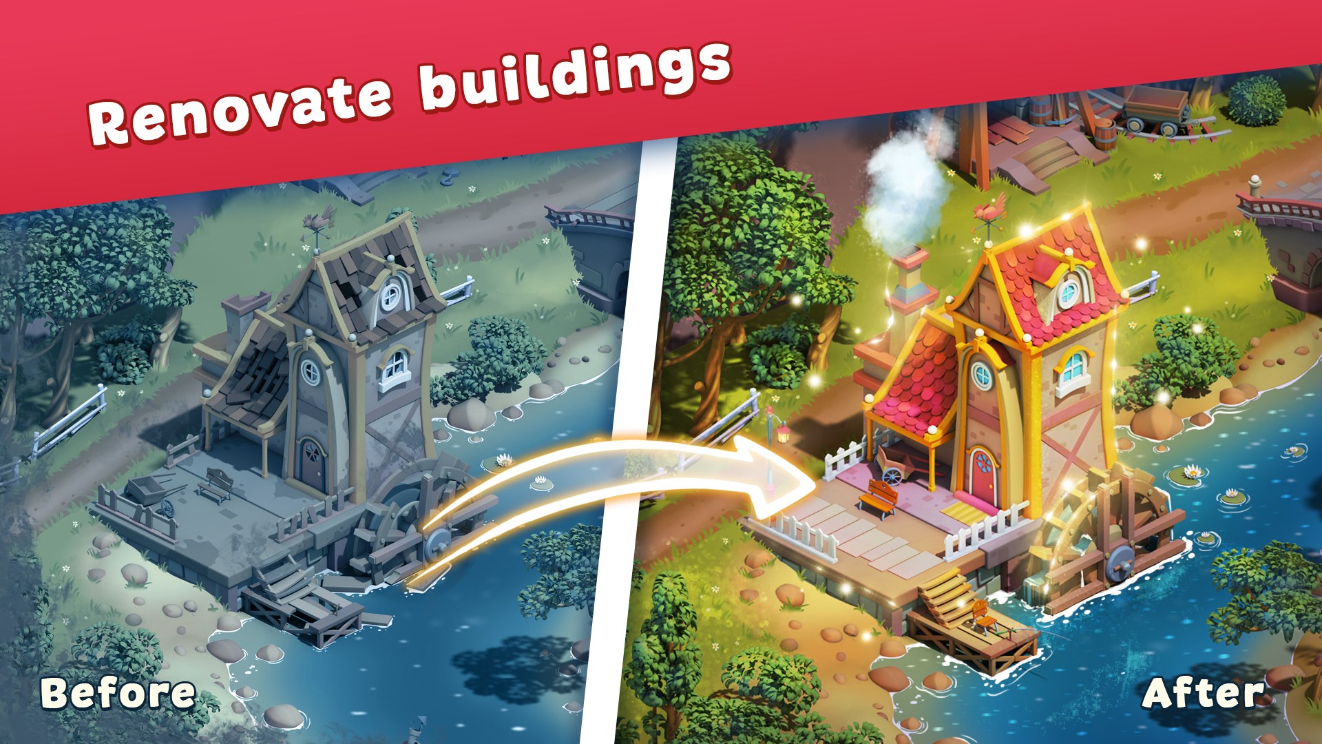 Gem Valley: Match 3 Puzzle