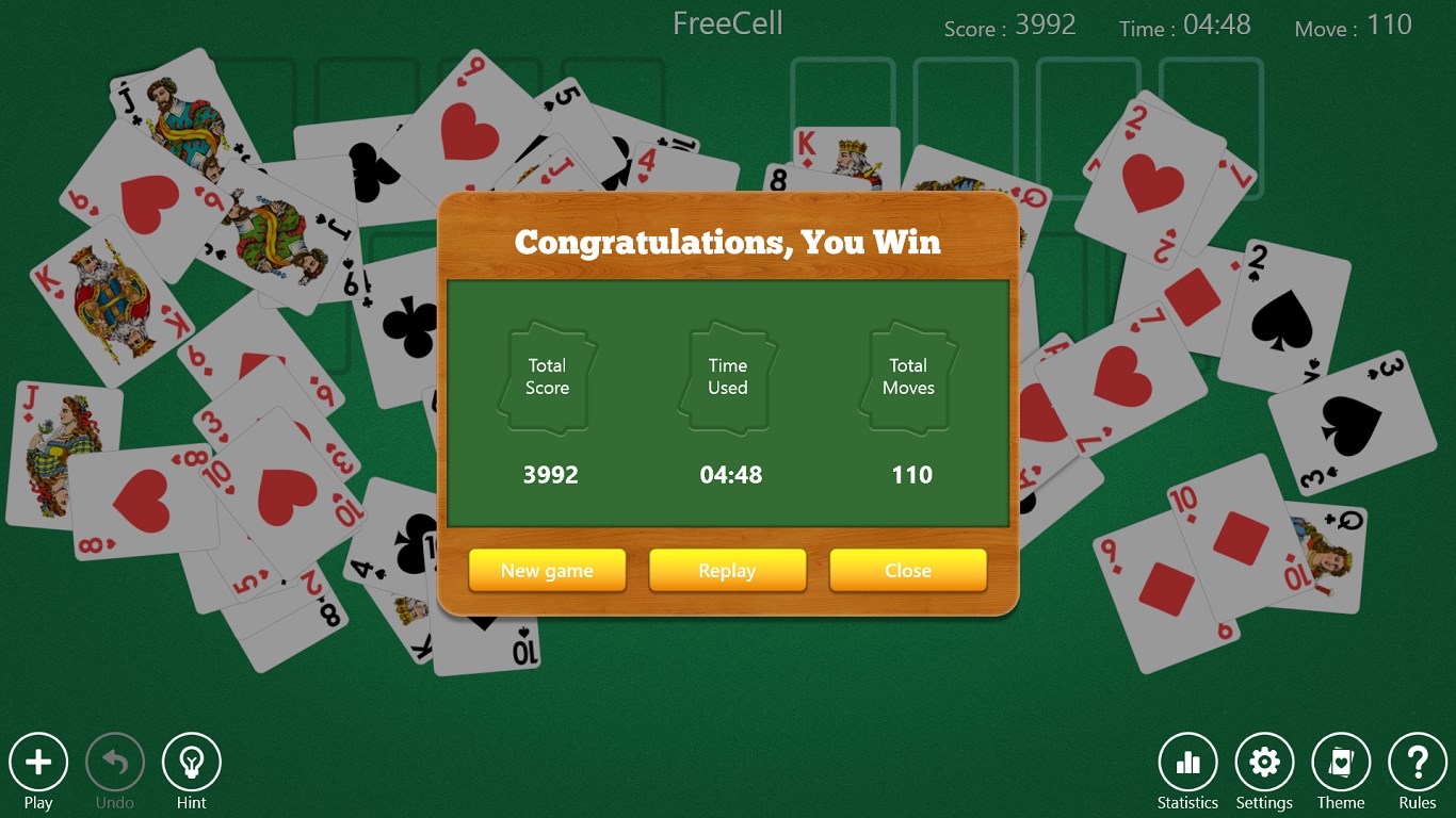 Aces FreeCell Solitaire