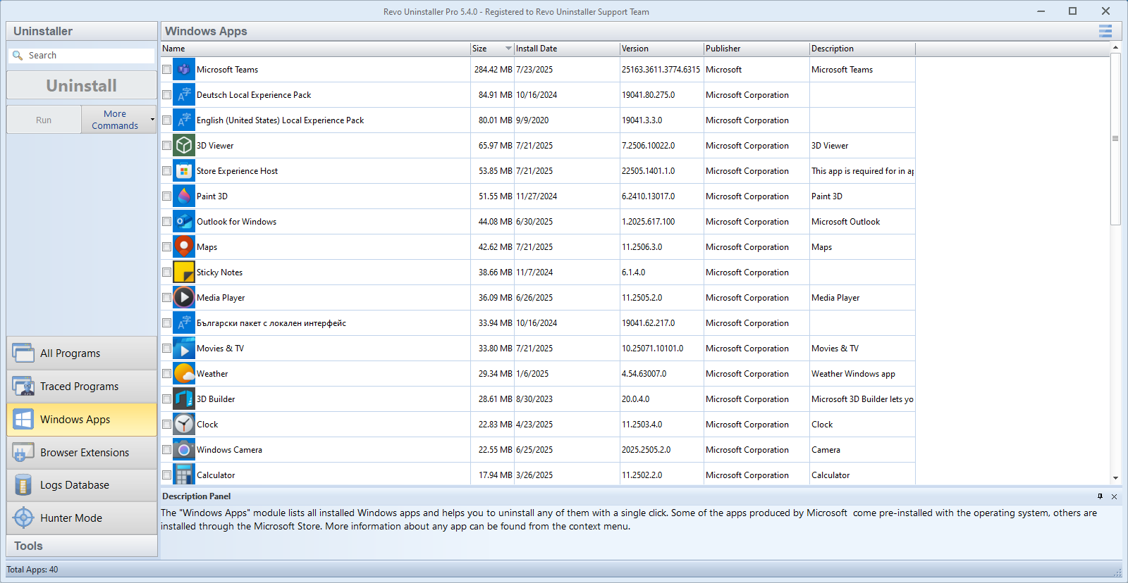 Revo Uninstaller Pro