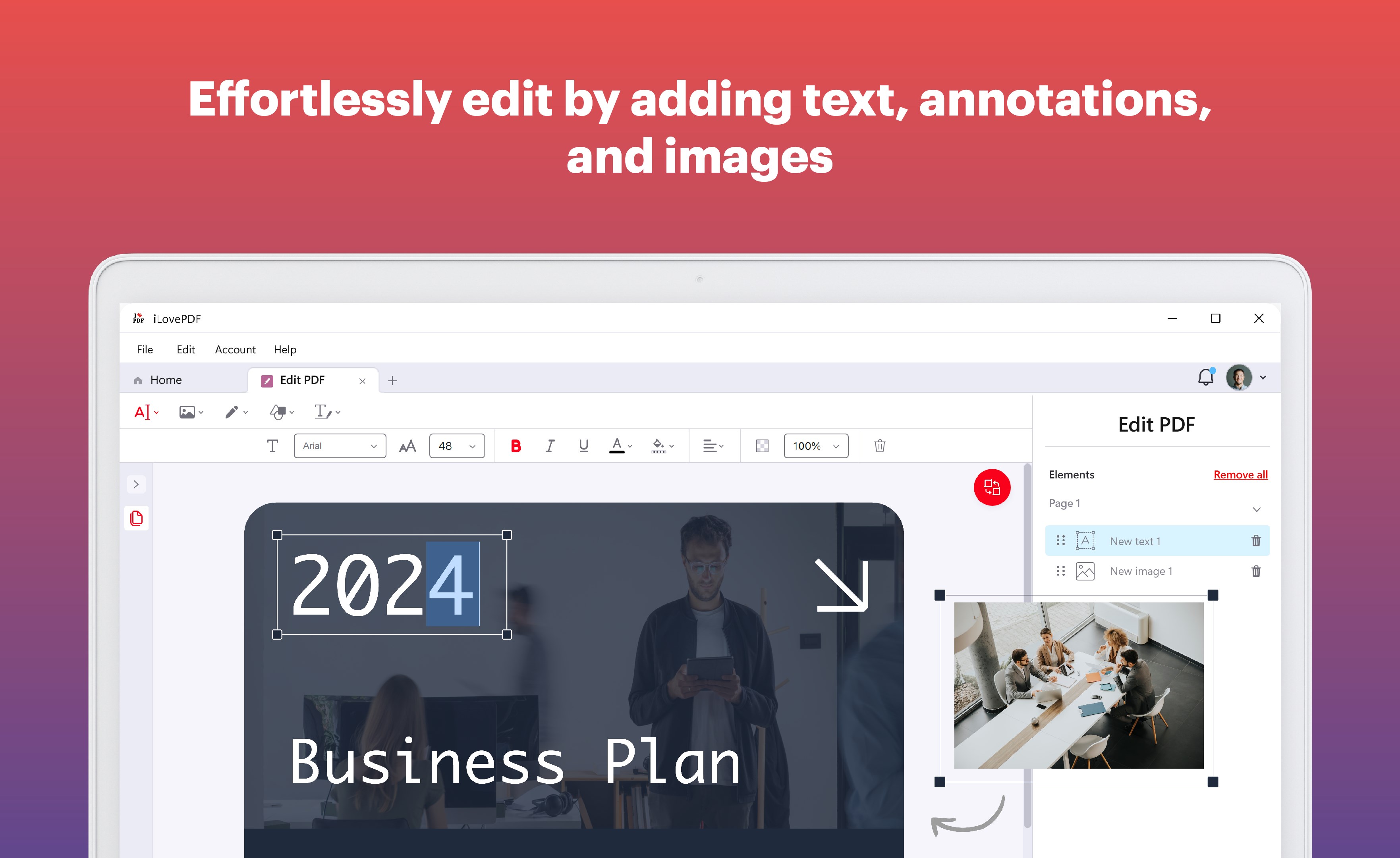 iLovePDF: PDF Reader and Editor