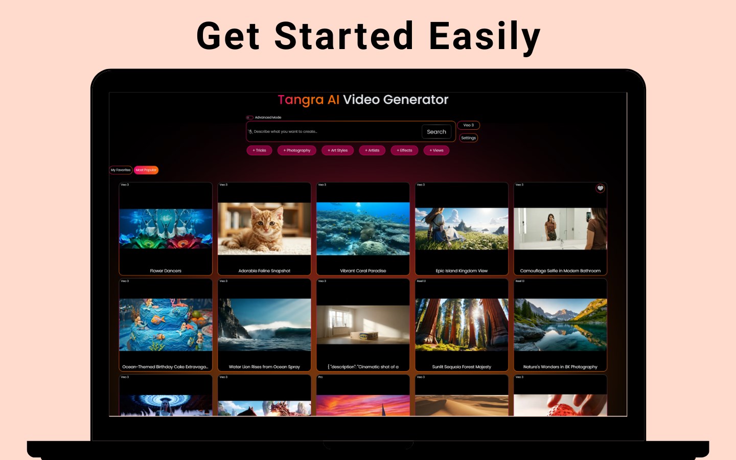 Tangra AI Video Generator