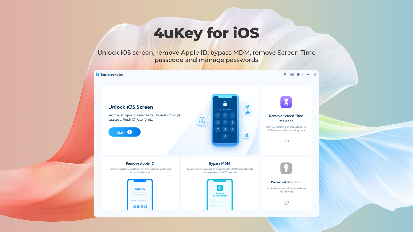 4uKey for iOS
