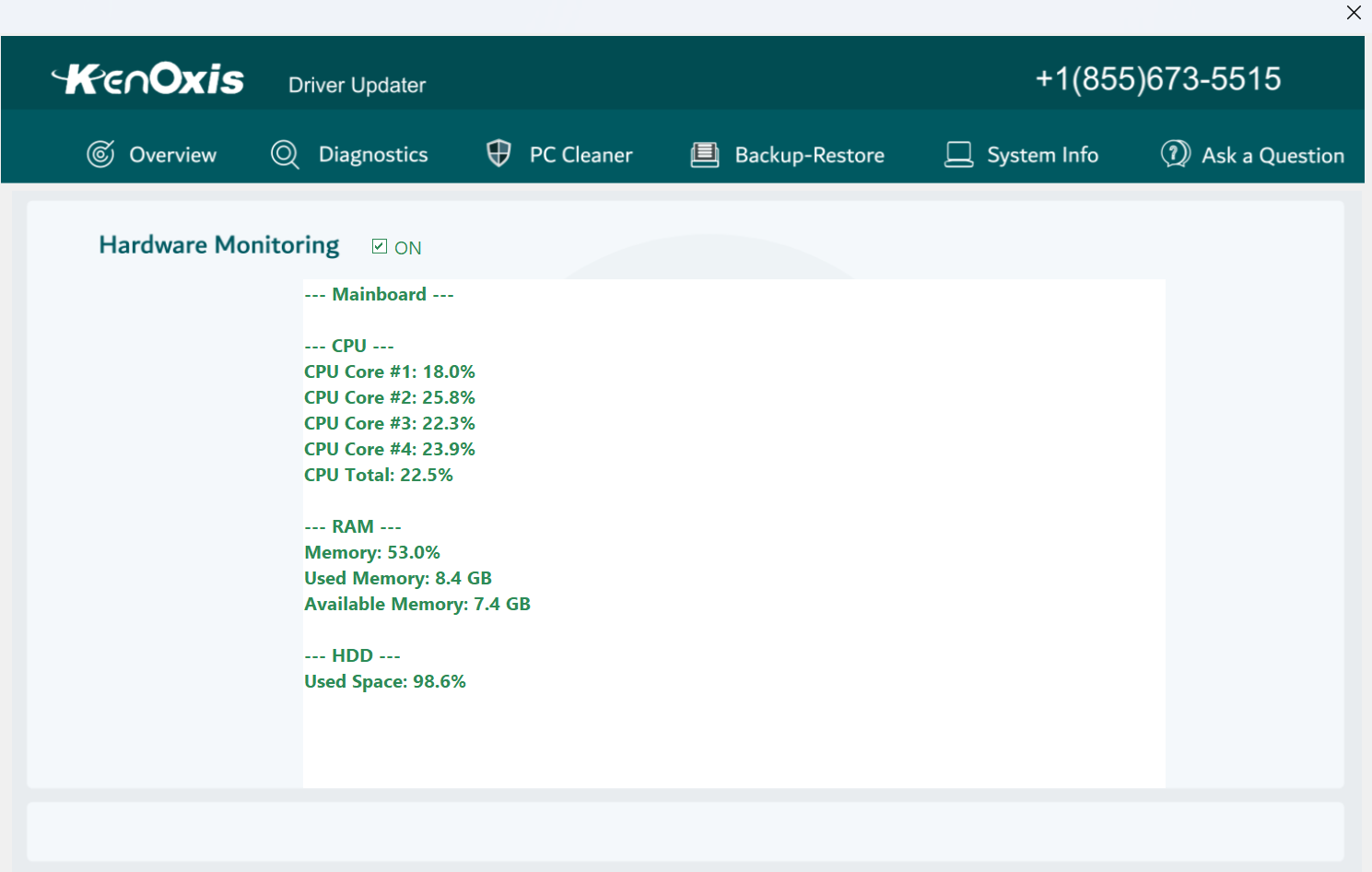 kenoxis driver updater