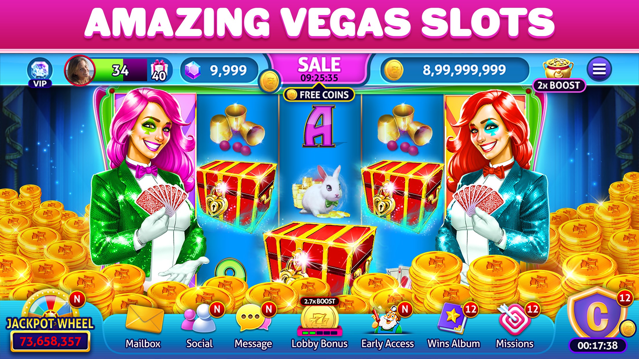 Jackpot Madness Slots - Casino Games