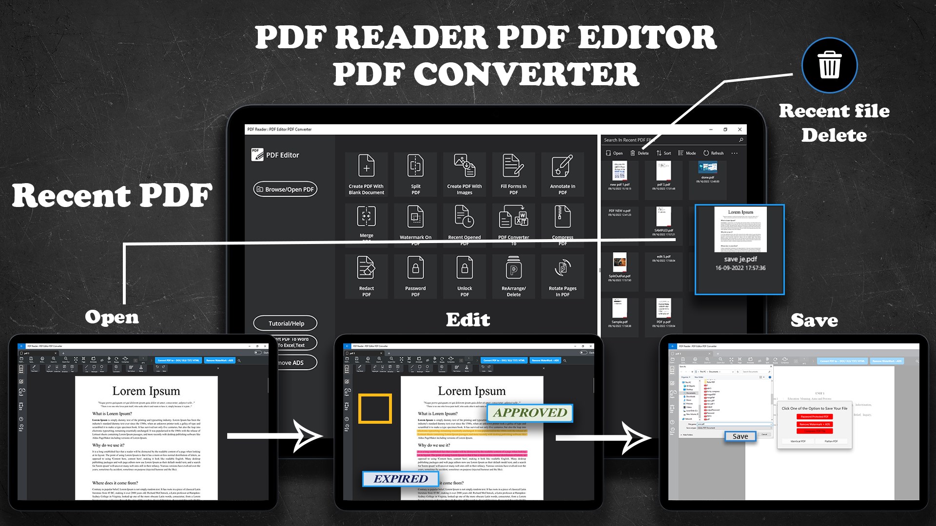 PDF Editor: PDF Reader