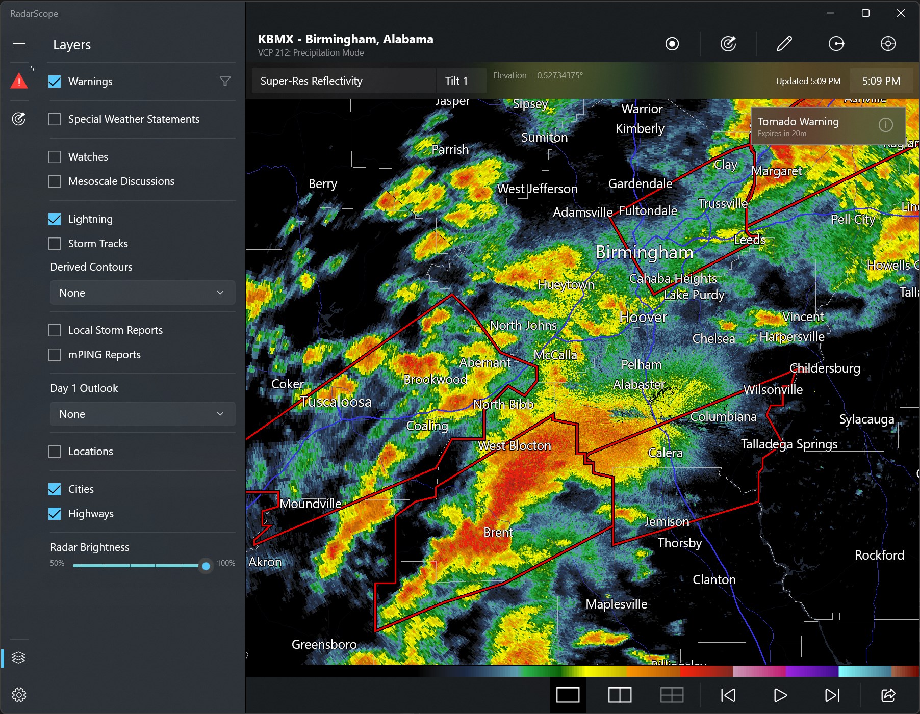 RadarScope