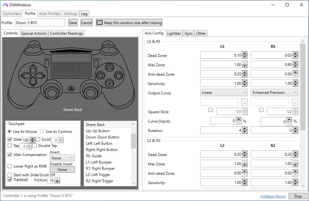 DS4 Controller - DS5 / DSX GamePad Manager