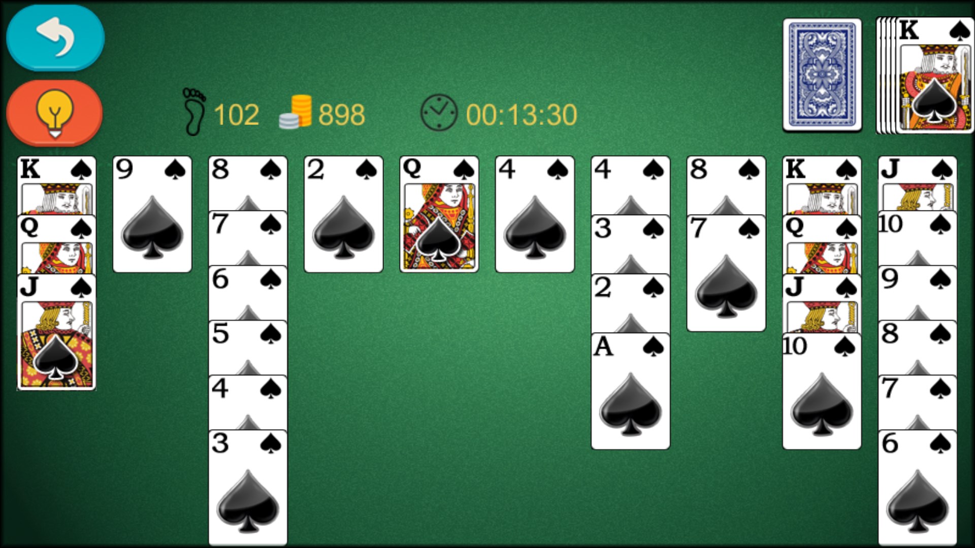 Spider Solitaire Classic!