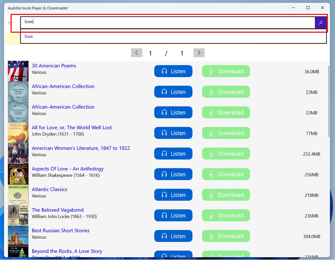 Audible book Player & Downloader