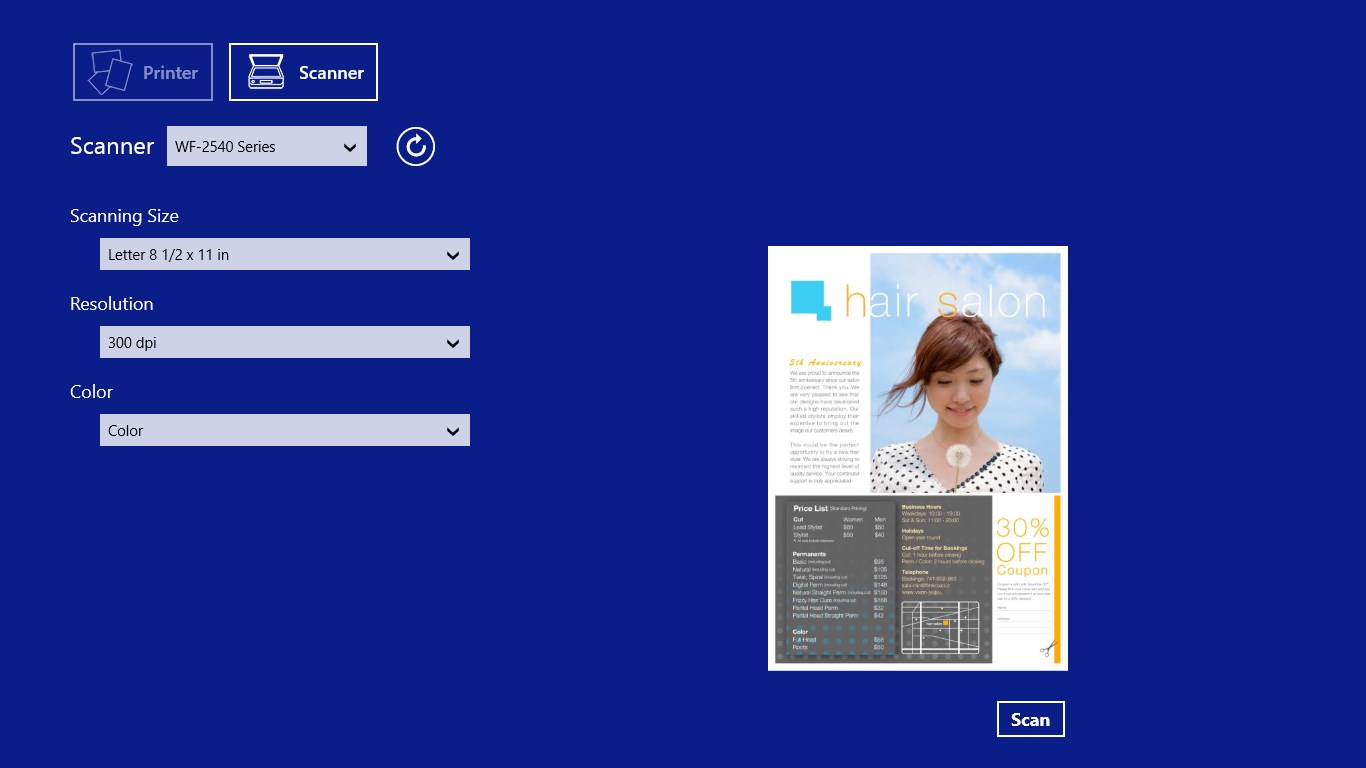 Epson Print and Scan