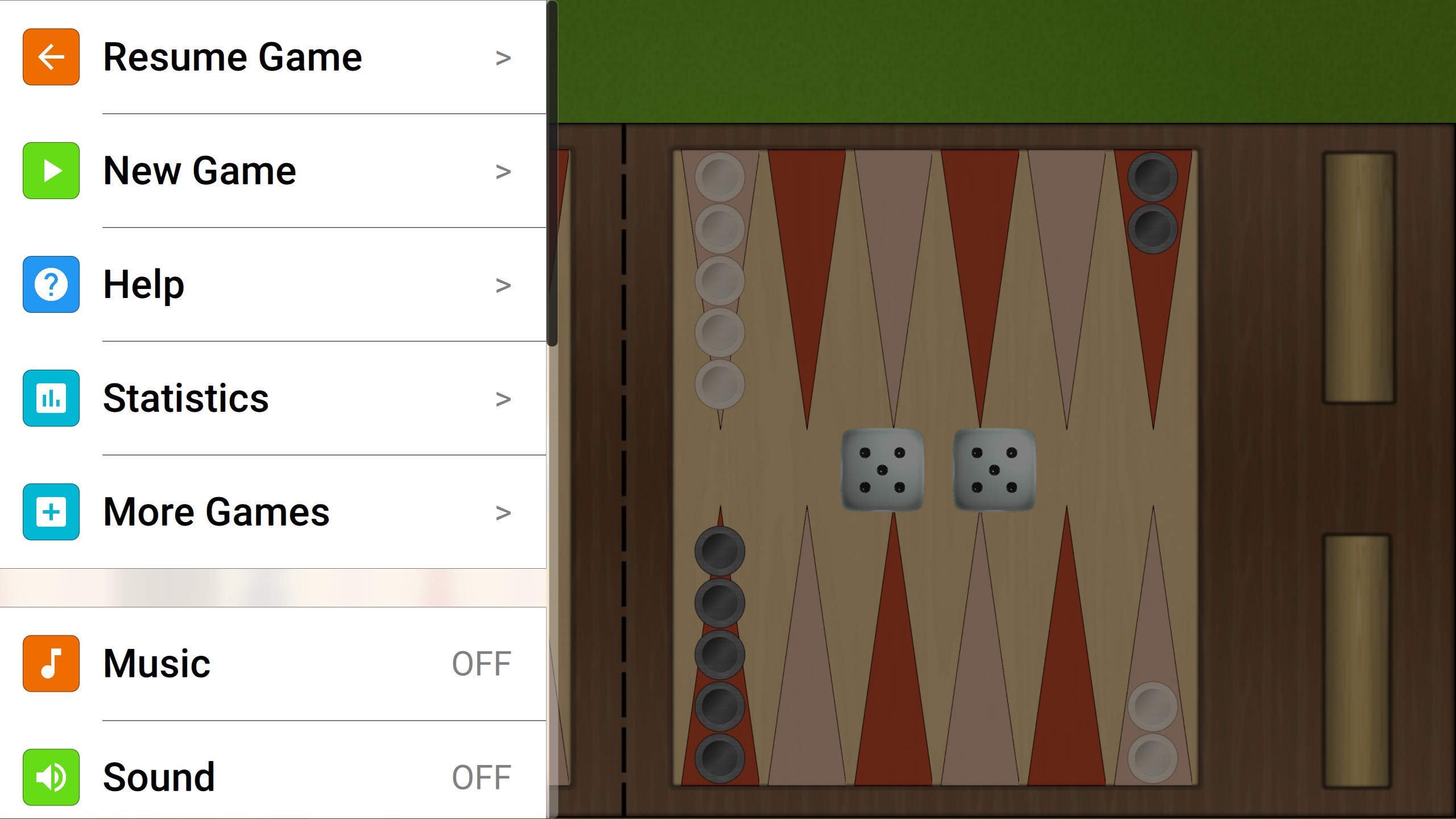 Backgammon Ultimate.