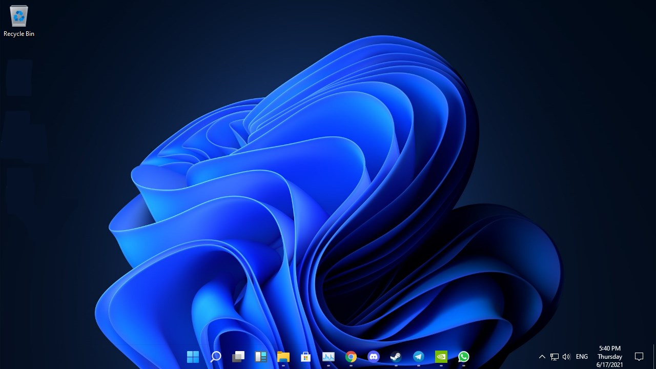 Transparent Taskbar·