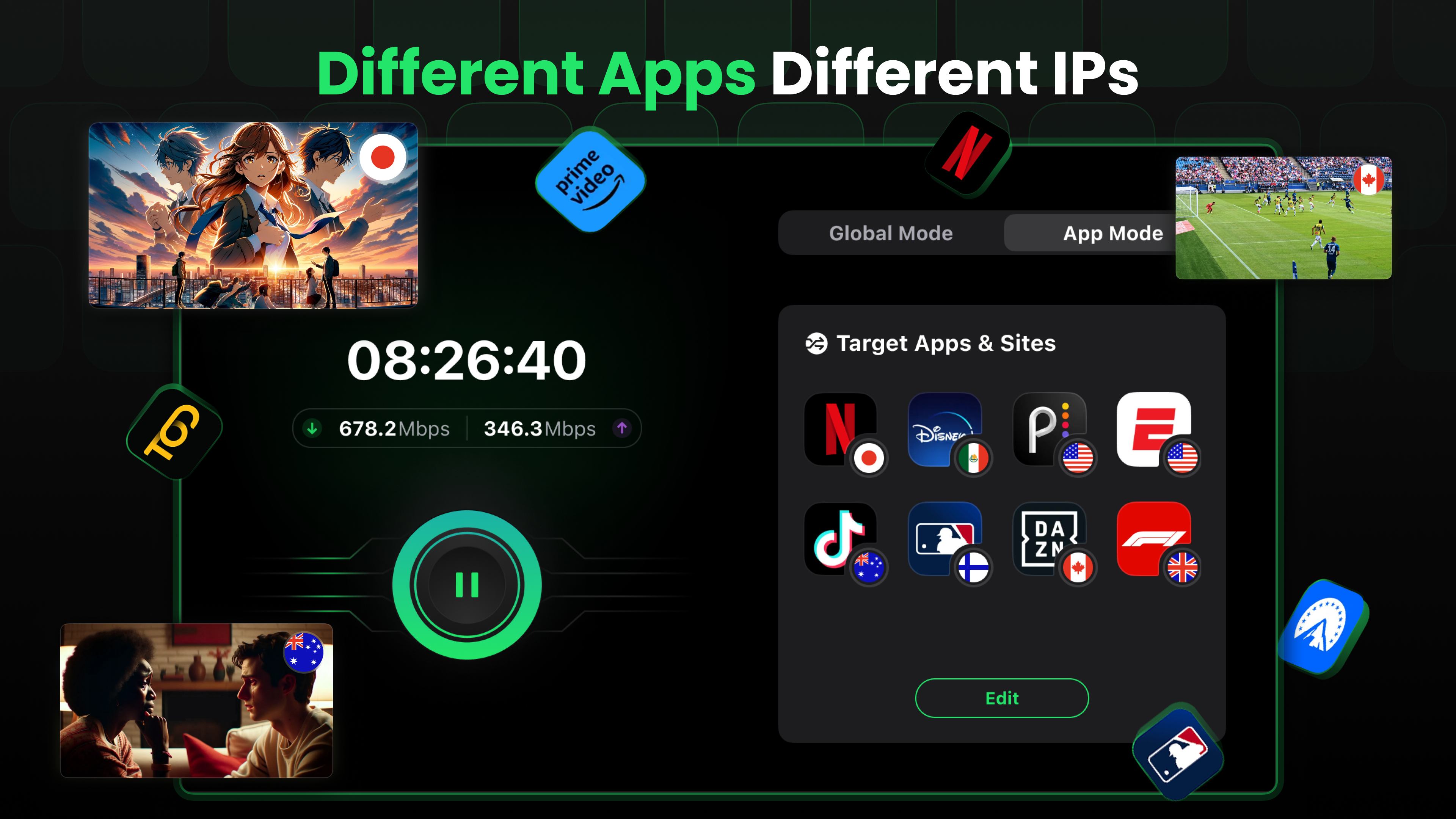 SafeShell VPN - Stream Freedom
