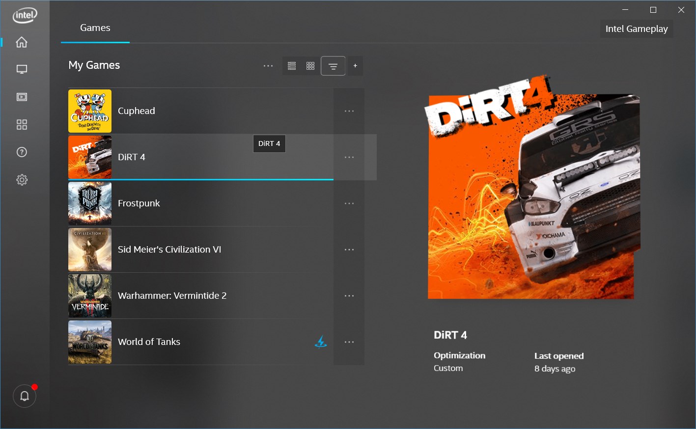 Intel® Graphics Command Center (Beta)