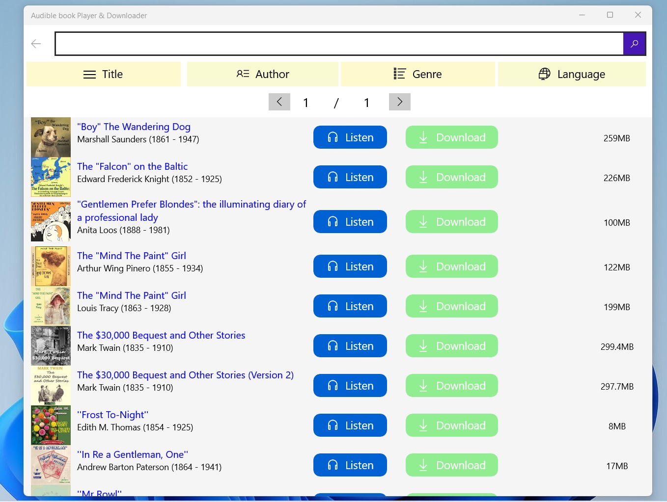 Audible book Player & Downloader