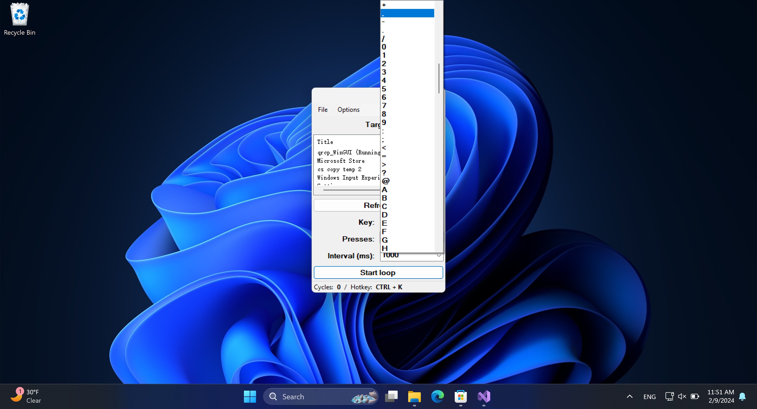 Auto Key Presser : Key holder