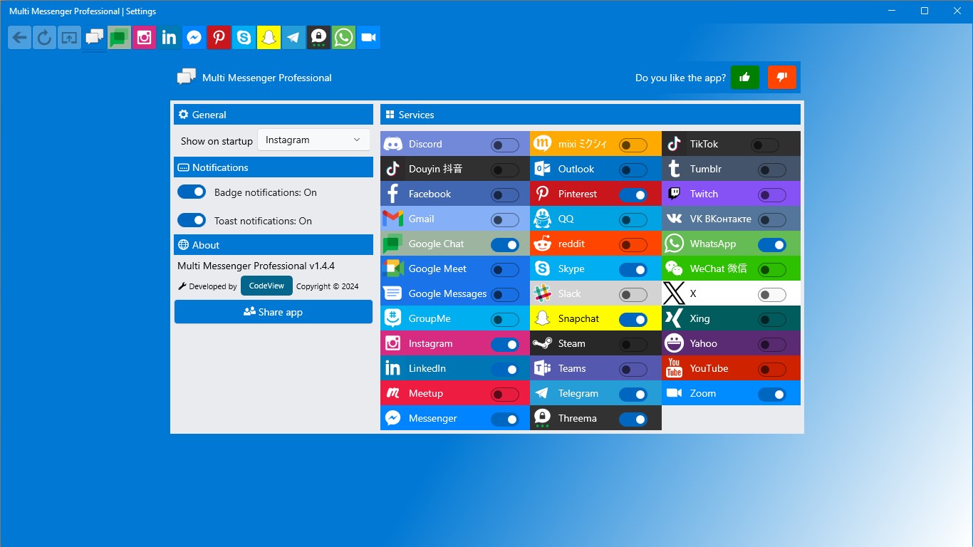 Multi Messenger Professional