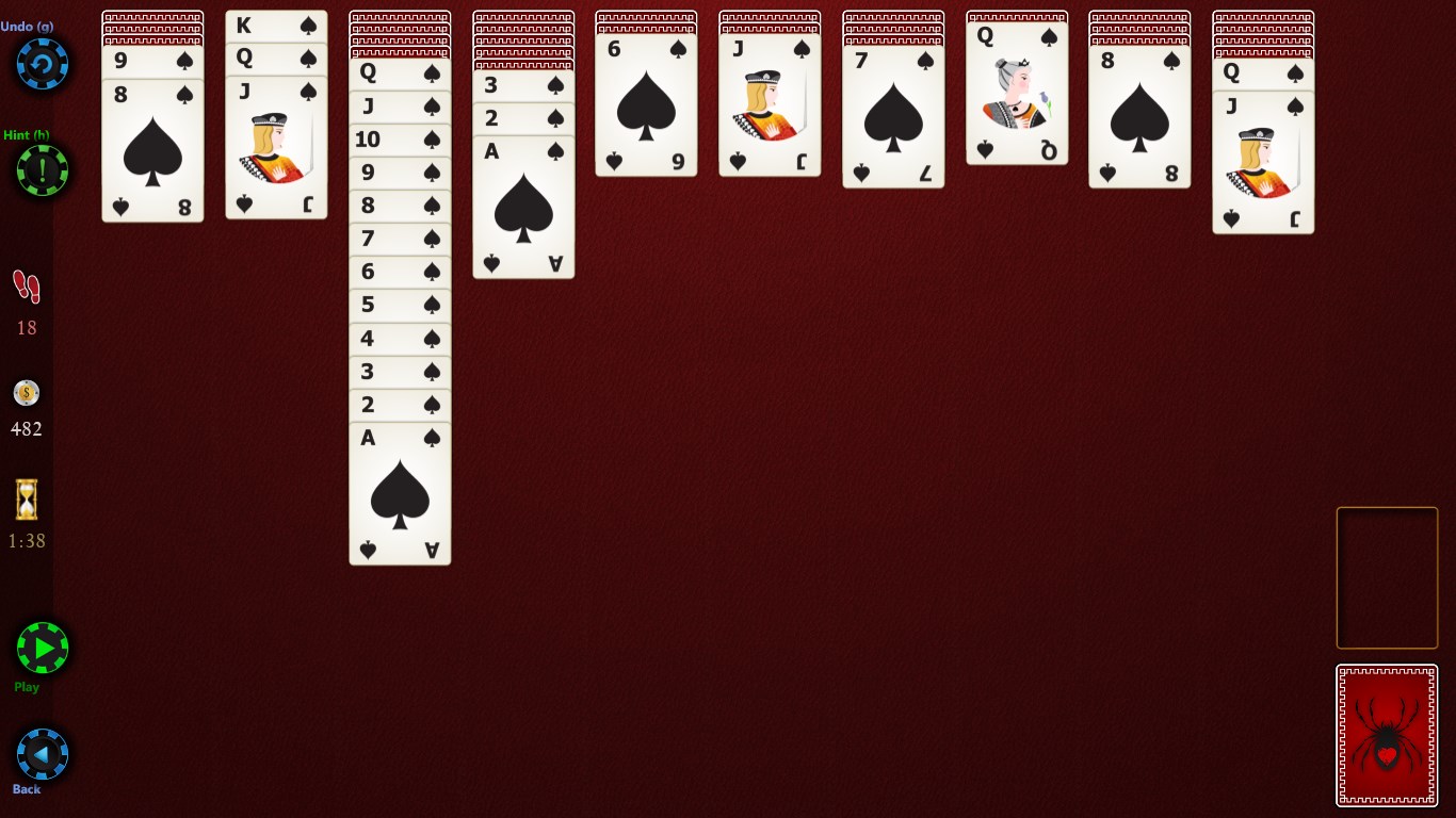 Spider Solitaire HD