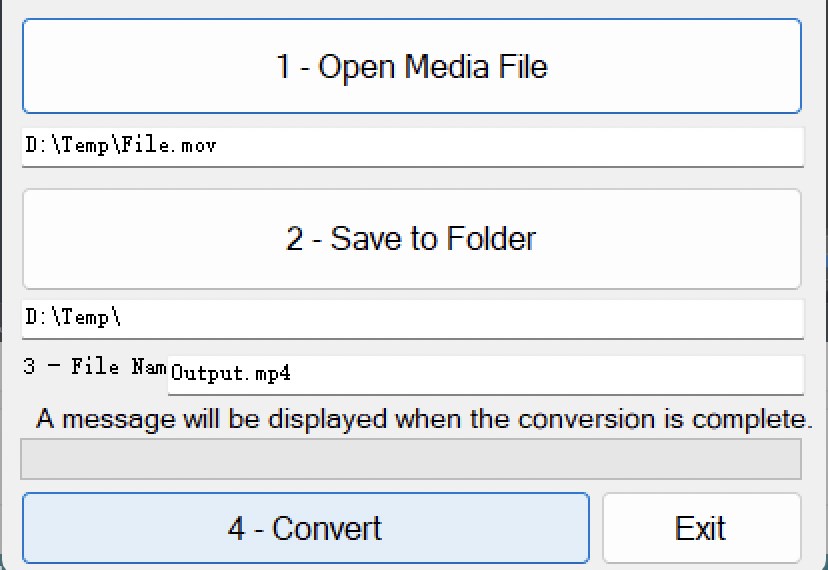 DAT Media Conversion Tool : DAT to MP4
