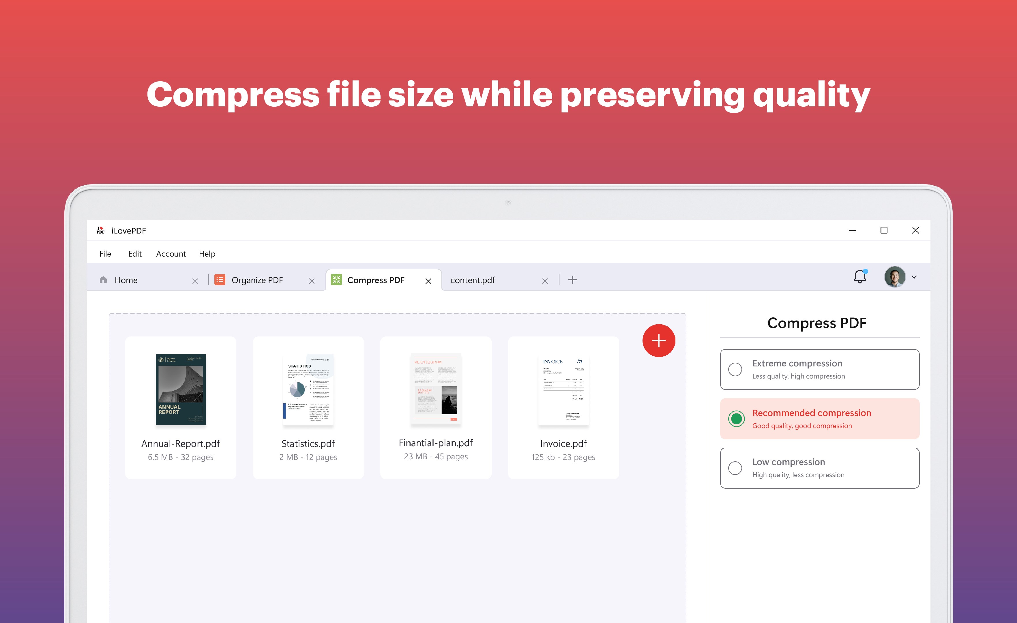 iLovePDF: PDF Reader and Editor
