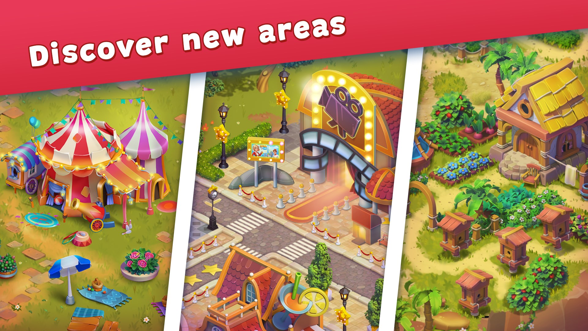 Gem Valley: Match 3 Puzzle