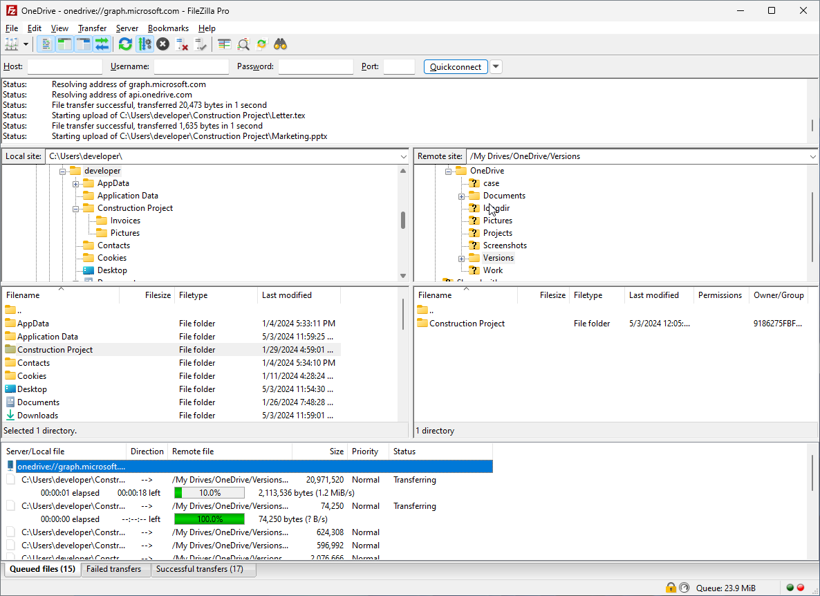FileZilla Pro