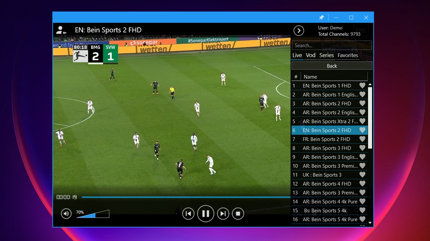 IPTV Player Pro: Epg, Favorite, Recorder