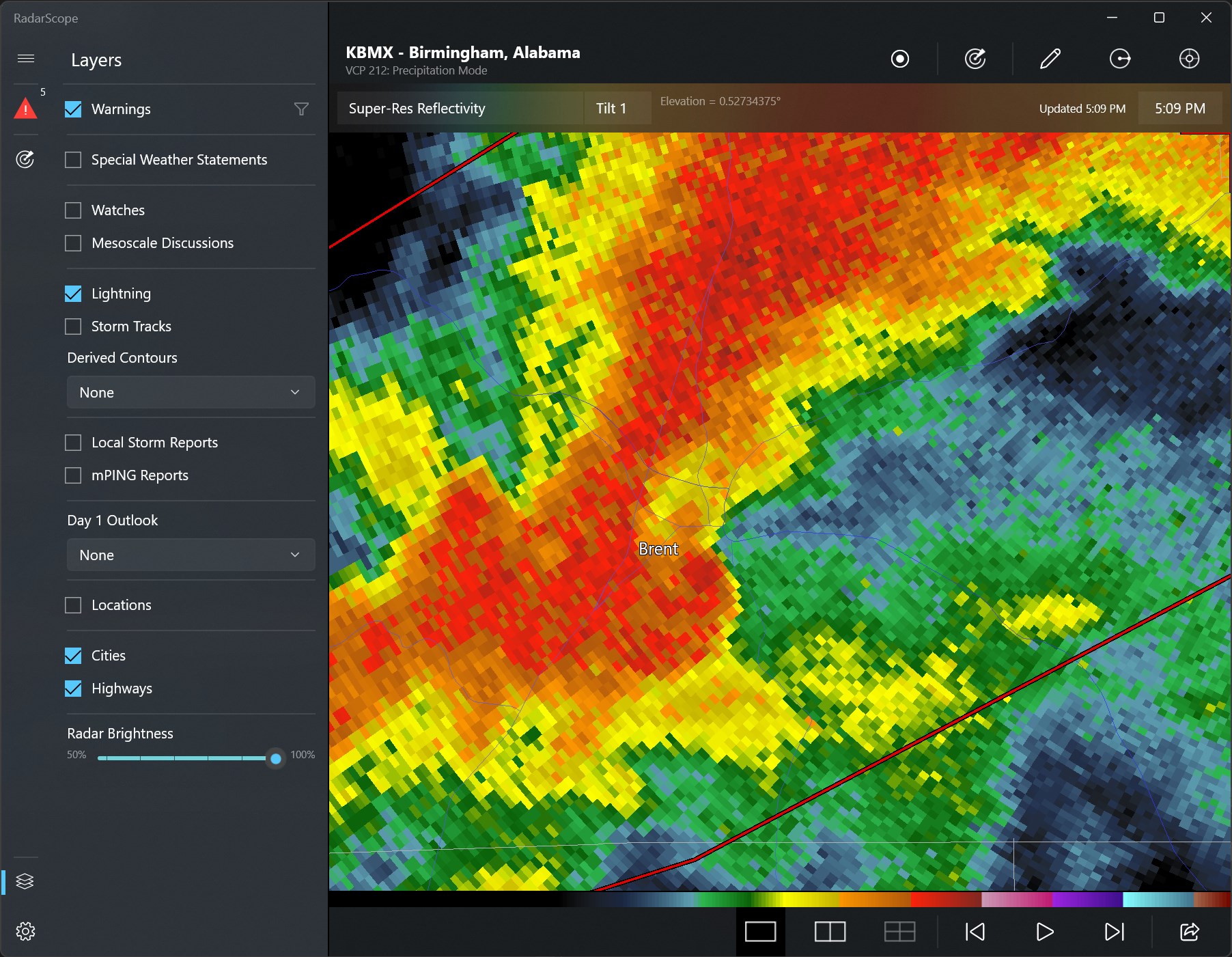RadarScope