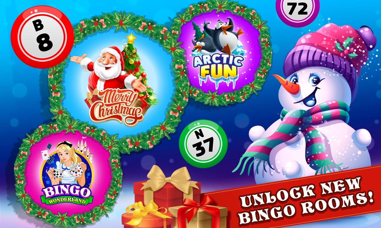 Christmas Bingo Santa's Gifts