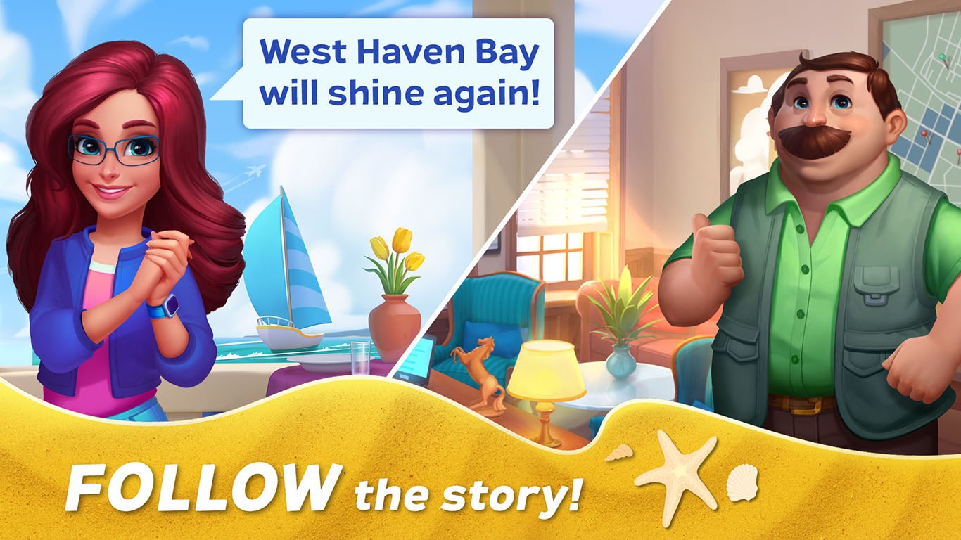 Match Town Makeover: Match-3